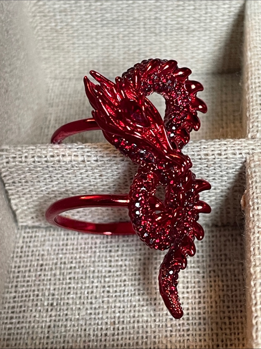 Red Dragon Ring
